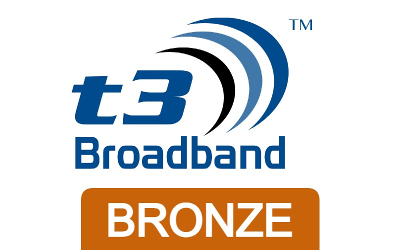 T3 Broadband - Bronze Sponsor